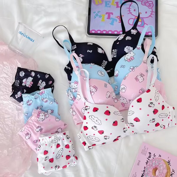 Hello Kitty Seamless Teenager Bra Panty Set
